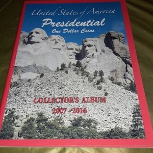US Presidential $1 Coin Collector Album